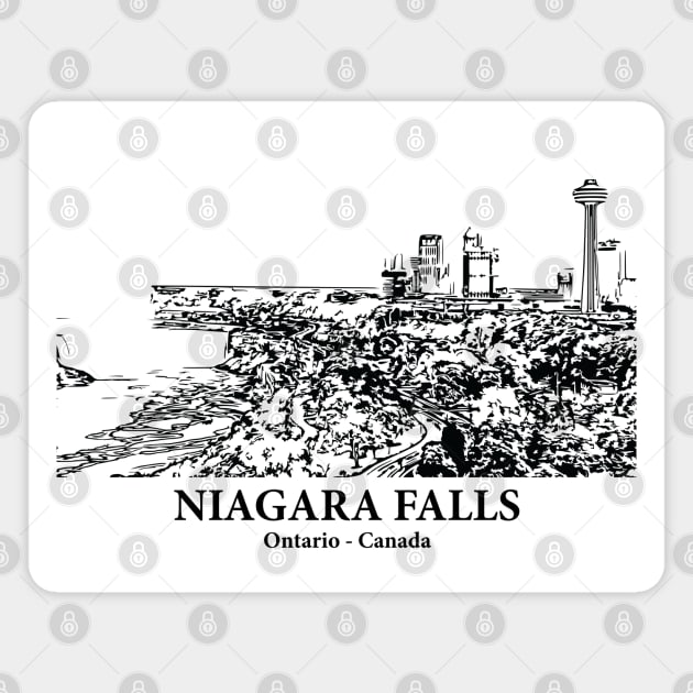 Niagara Falls - Ontario Magnet by Lakeric